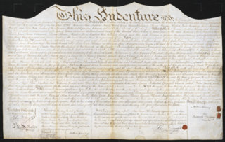 Land indenture for Bethel Church