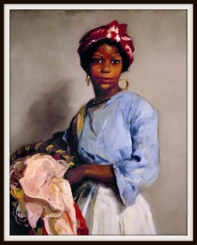 Robert Henri, The Laundress. 1916