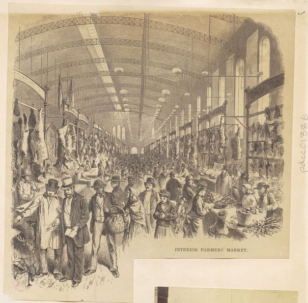 Interior market shed