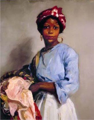 Robert Henri, The Laundress. 1916
