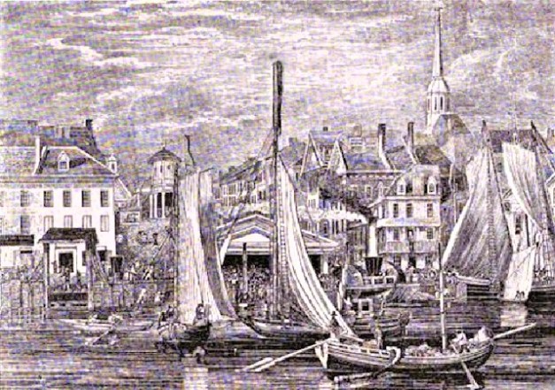 market street wharf 1830