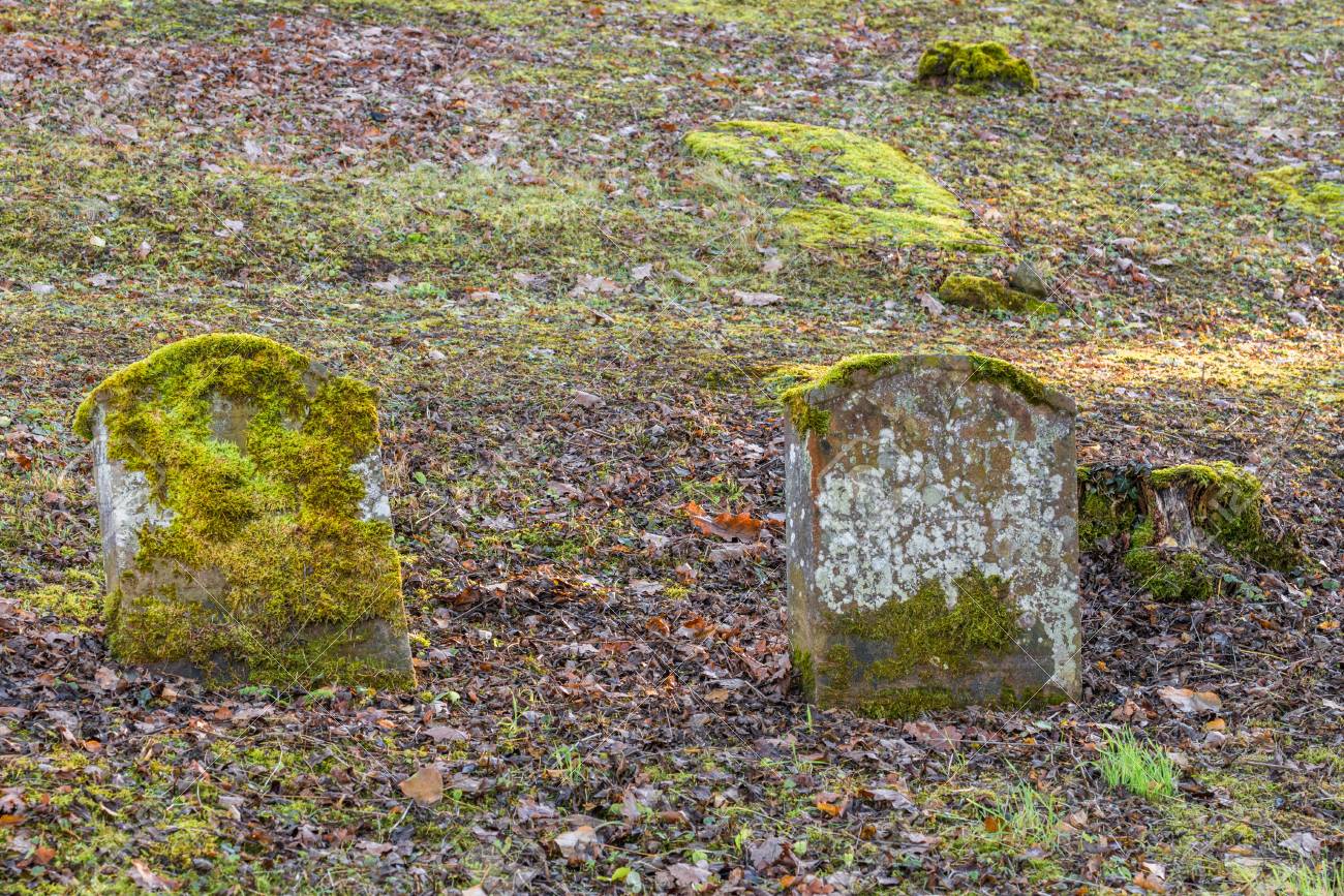 weathered-tombstones